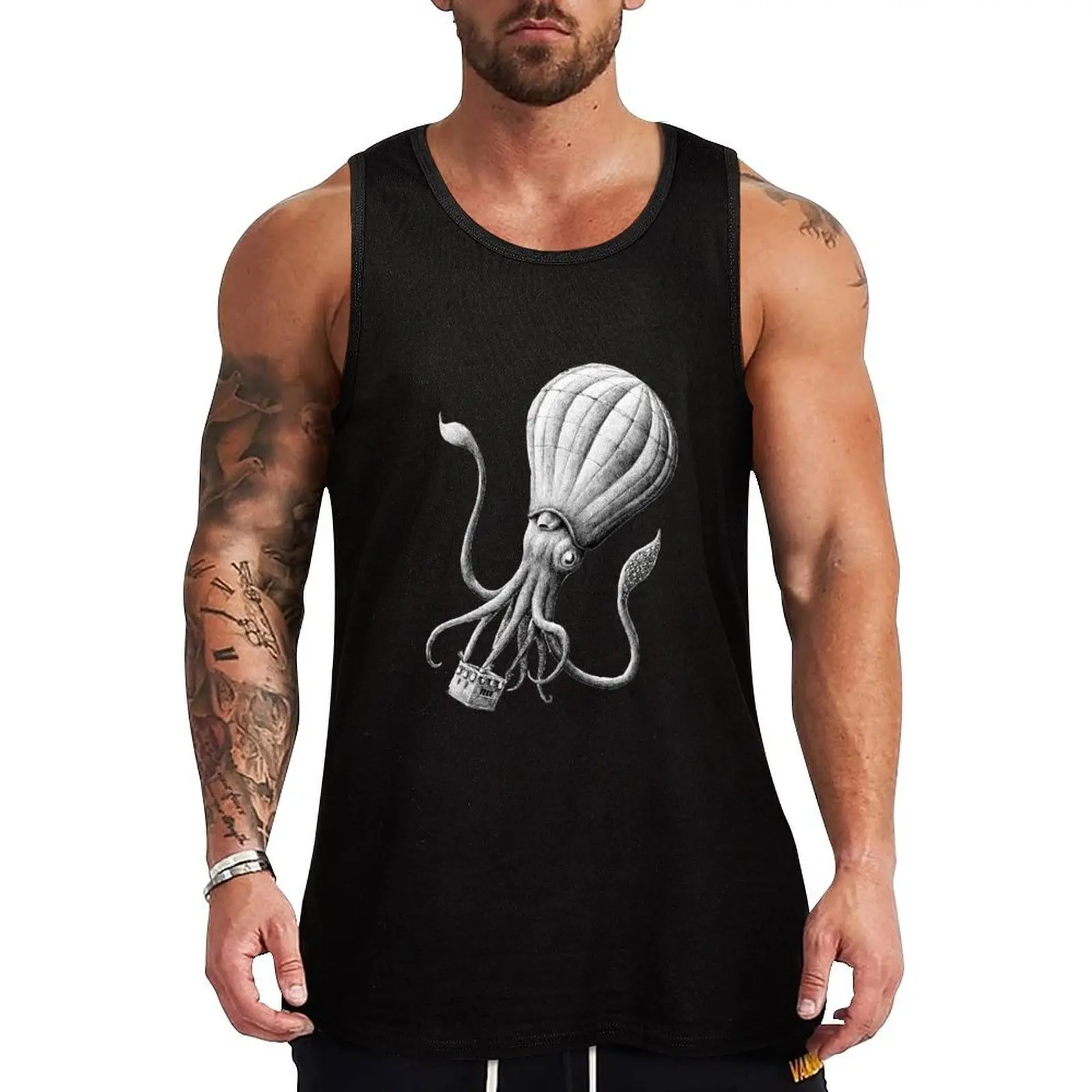 

balloon Tank Top Sweat Resistant Tank Top Moisture Wicking Gym Wear