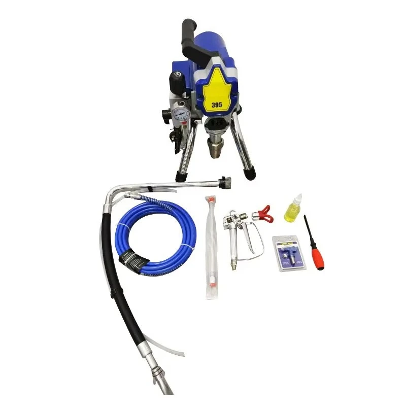 Electric Airless Sprayer, 395 Model, Latex Paint Coatings Oils, Compact Home-Use, Multi-Functional Spray Painter, DIY Projects