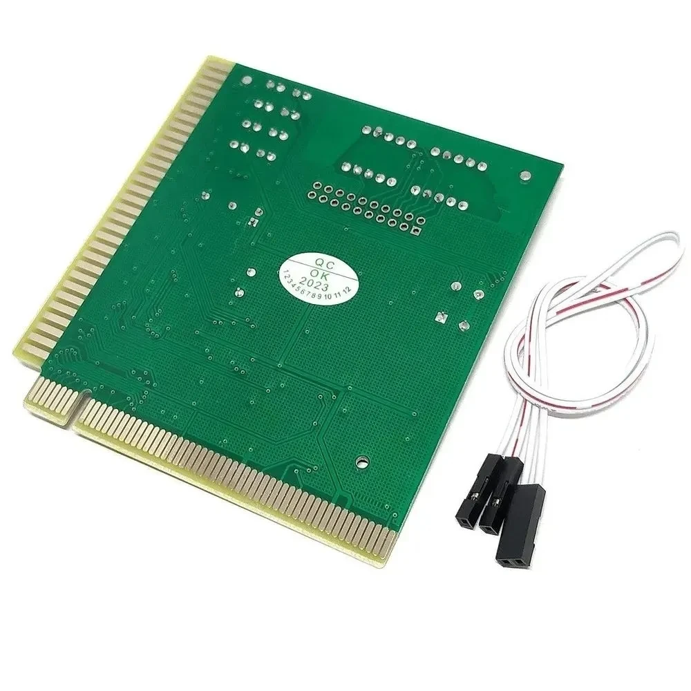 PCI/ISA Test Card 4 Digits, PC motherboard tester, POST code indicator BIOS / diagnostic card for PC