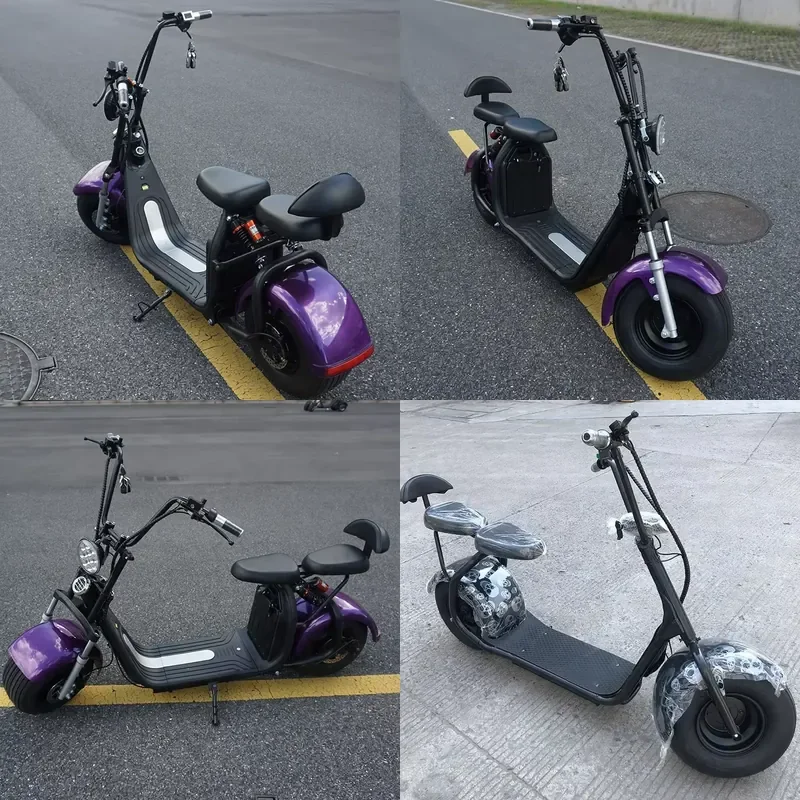 STROVAN Emak/COC/EEC Good Design Lithium Battery Electric Citycoco Scooter 2000w Usa Motorcycle Scooter Electric
