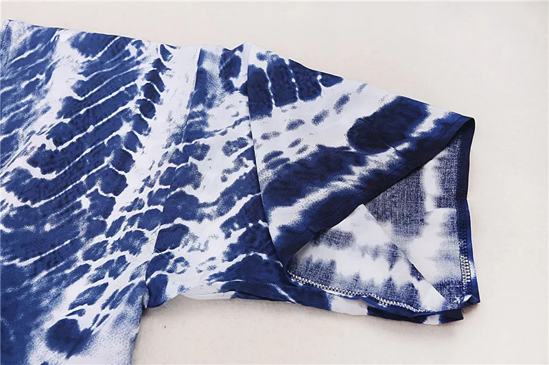 Langer Kimono-Badeanzug für Damen, stilvoller Batik-Badeanzug mit offener Vorderseite und Strand-Outfits – Detail 14