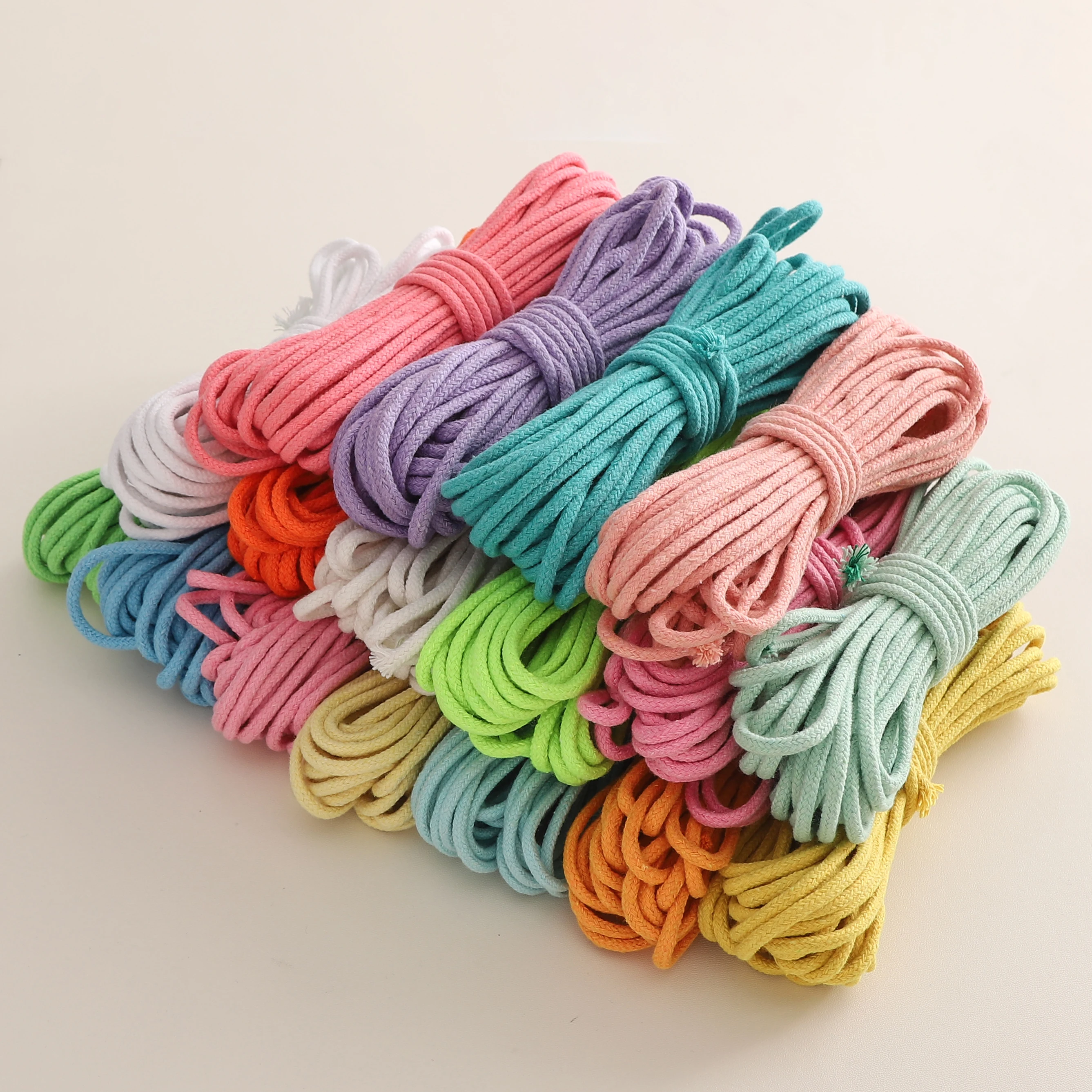 10 метров/лот, 3 мм, красочный – обзор и цена Macrame Cord Cotton