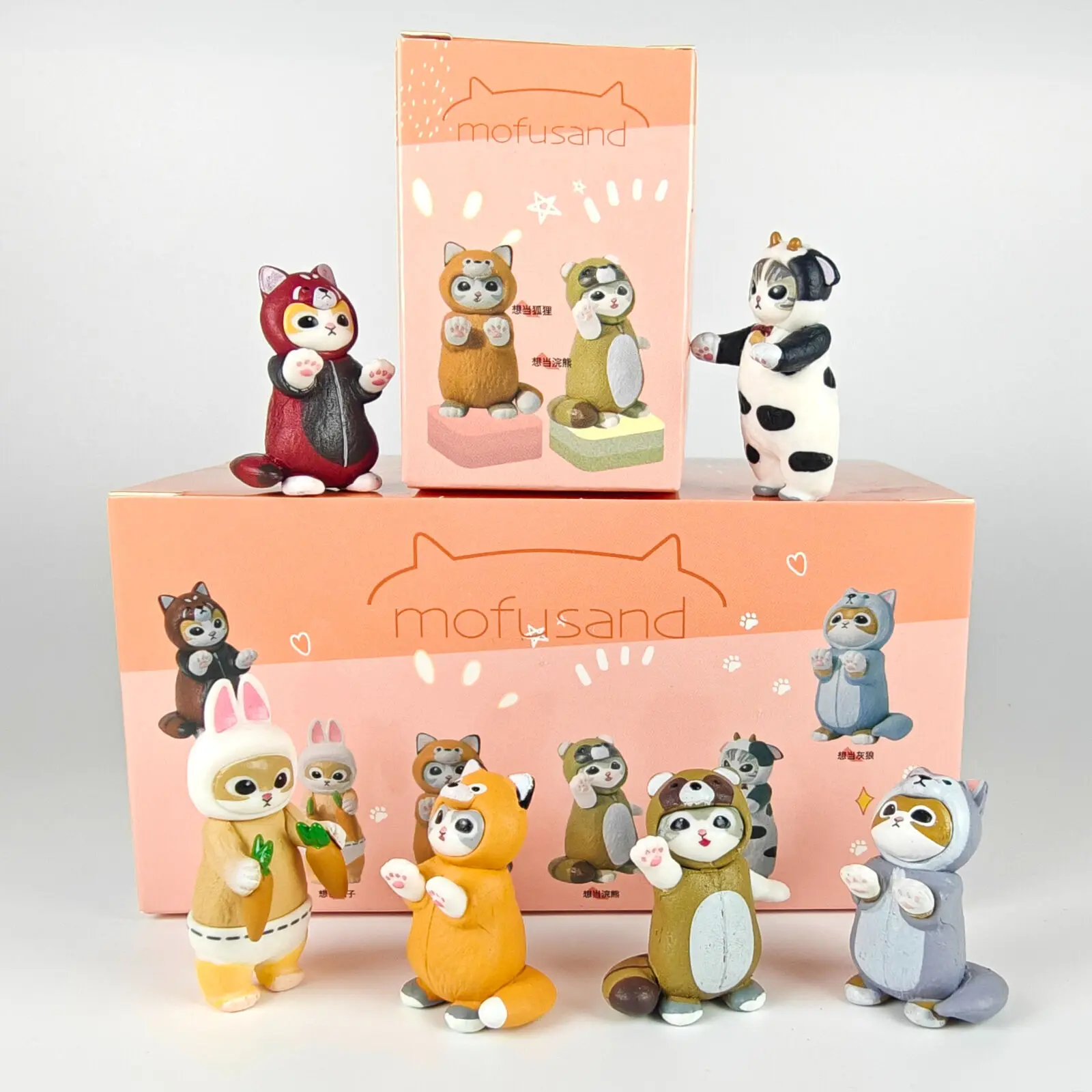 In Stock Mofusand KITAN Japanese Cat 1-14 Generation Wants To Be An Animal Series Cat Surprise Gift