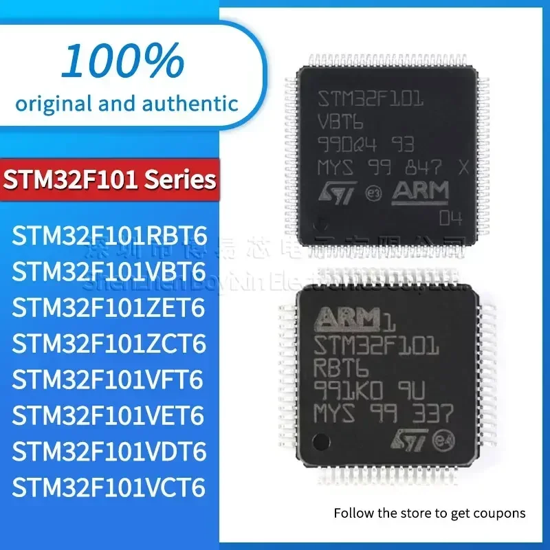 STM32F101VCT6 STM32F101VDT6 STM32F101VET6 STM32F101VFT6 STM32F101ZCT6 STM32F101ZET6 STM32F101VBT6 STM32F101RBT6 plastic case