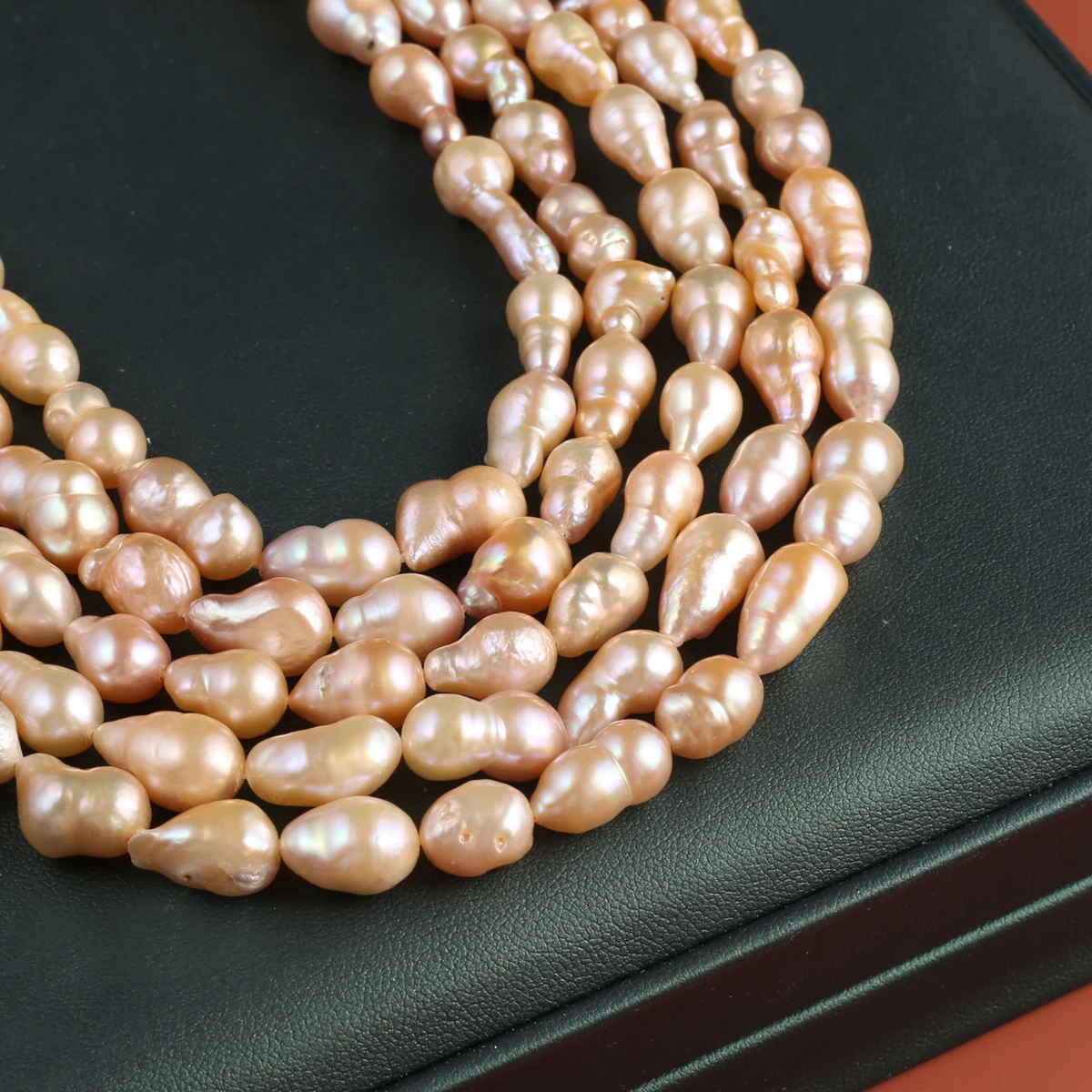 Natural Pearl Teardrop Beads Exquisite Shape Elegant Appearance for DIY Jewelry Making Handmade Bracelet Necklace Length 36cm