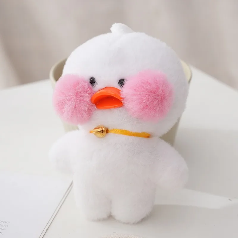 Fashionable and Cute Keychain Doll Keychain Accessories Pendant Key Ring Pendant Plush Blush Duck Jewelry Gift