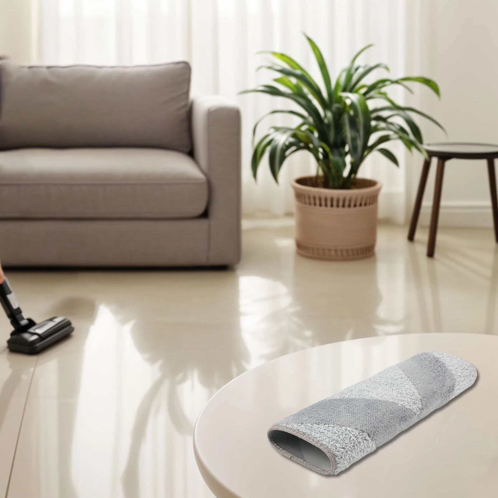 Replacement Mop Cloth FOREureka J20 Robot Vacuum Cleaner, for washable Reusable Nylon Ultra-Fine Fiber Pad For Deep Floor
