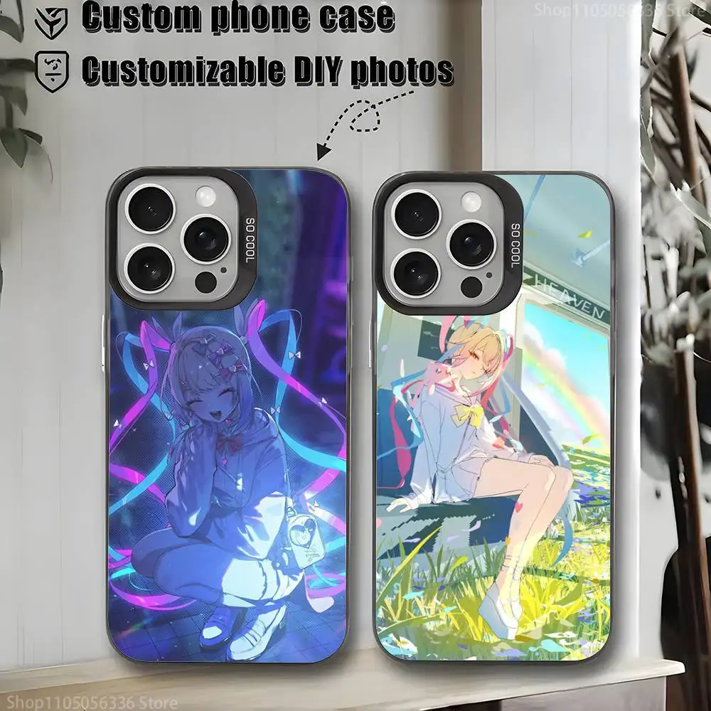 

Omg Kawaii Angel-chan Phone Case For iPhone 16,15,14,13,12,11,Mini,Pro,MAX,plus,Black Matte Shockproof Cover