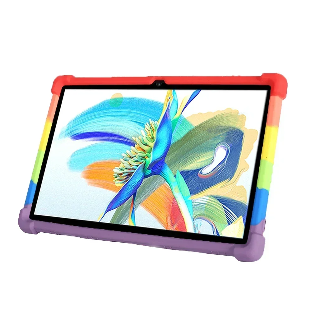 Funda de silicona con soporte para Teclast P30S, M40S, M40 Plus, P40HD 2022, 10,1 ", Tablet PC, Funda gruesa a prueba de golpes