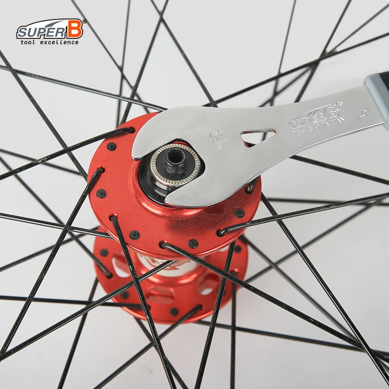 Super B Bicycle Repair Tool Professional Hub Cone Wrench Set Includes The Most Common Size of Hub From 13 to 19 mm Bike Hub Tool