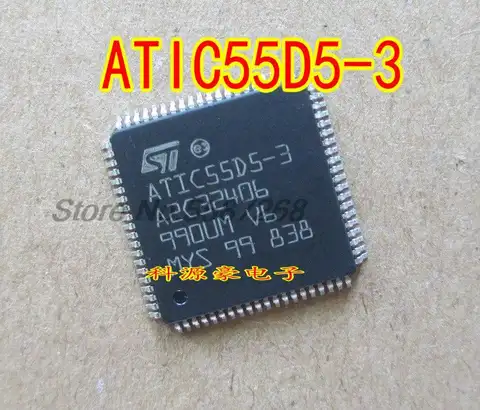 5-10pcs/lot ATIC55D5-3 ATIC55D5 55D5-3 QFP80 new