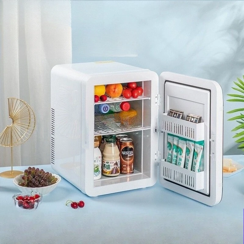 

Mini car small refrigerator home dormitory breast milk single refrigeration car home dual-purpose car refrigerator