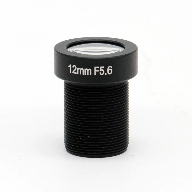 

Объектив M12 1/1.8" 12 мм без искажений, 4K 8 МП F5.6, с креплением S, для IP-камер видеонаблюдения, модель SL-0193