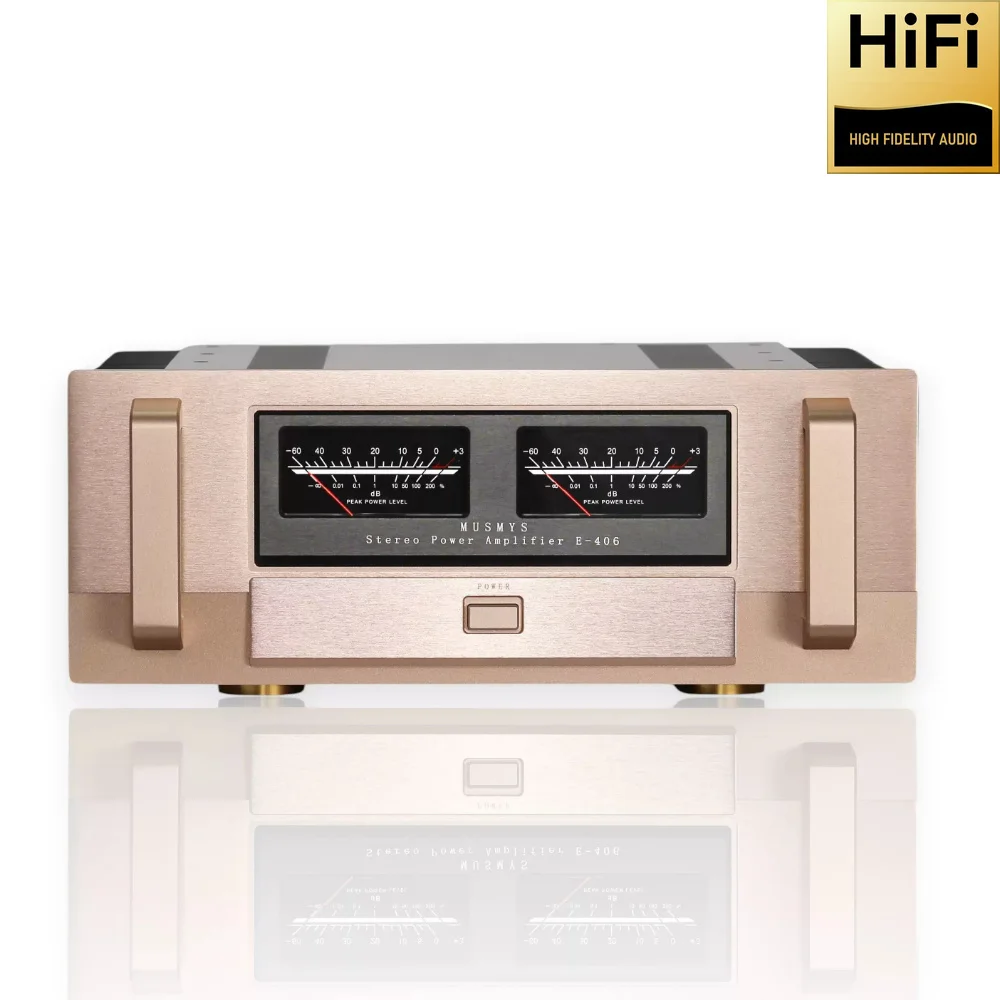 CHUBAN Reference Accuphase E-406 Line Class A and B High Power 320W*2 Pure Post-stage Amplifier Home HiFi Fever Audio