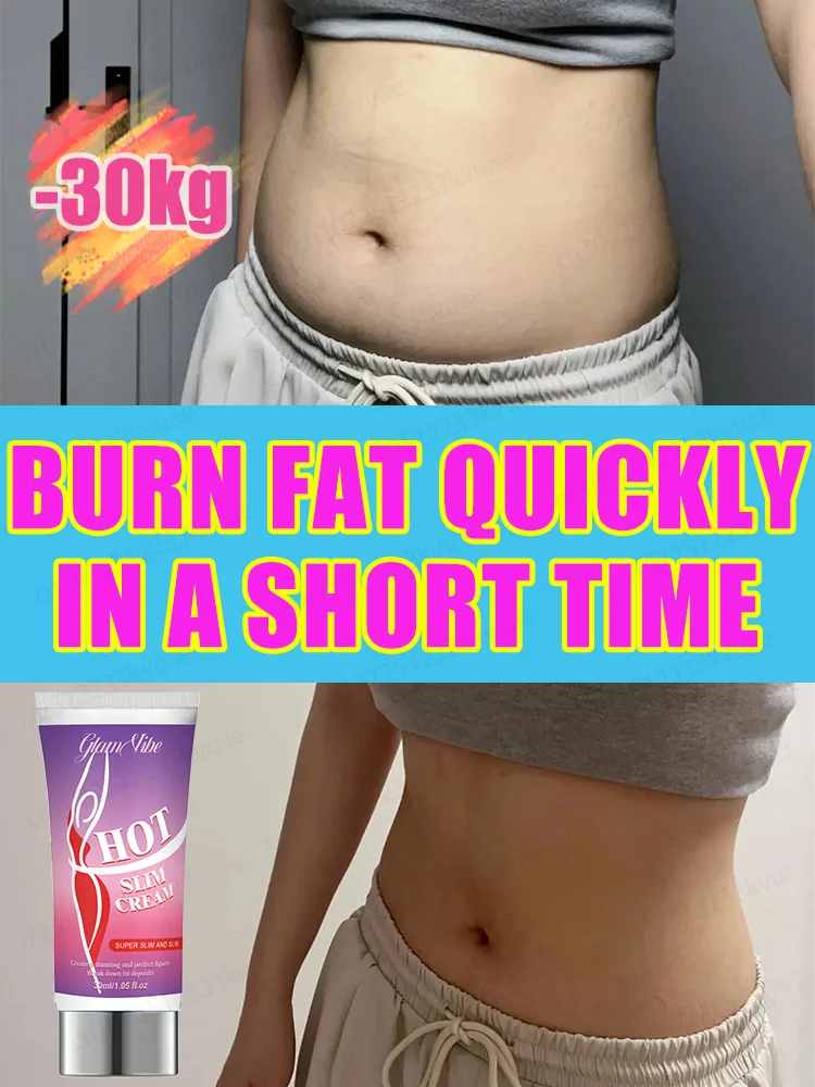 No side effects, can be used by both men and women, slimming cream that can help you lose 30kg in seven days
