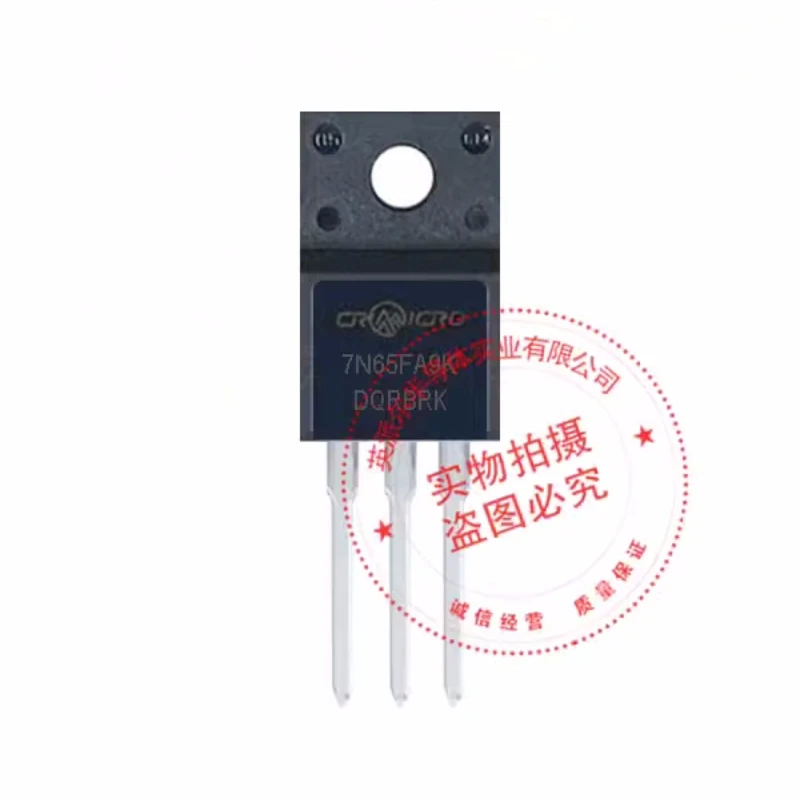 

New Original 10Pcs 7N65FA9K CR7N65FA9K TO-220F 650V 7A MOSFET Field-effect Transistor Good Quality