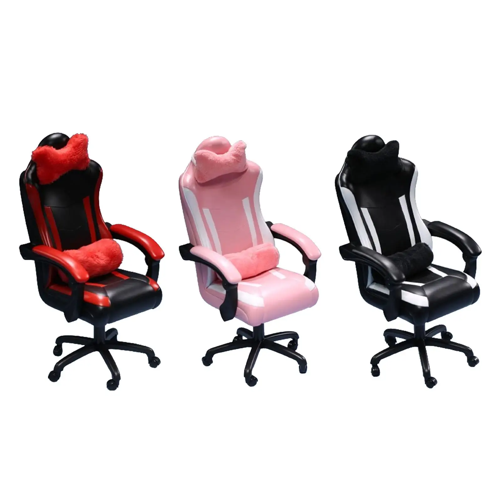 1/6 Soldier Miniature Gaming Chair Office Game Chair for 12'' Action Figures