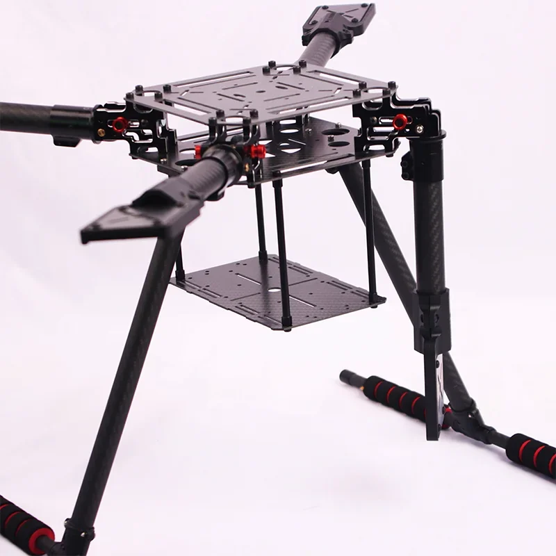 ZD550 Upgrade LX550/680 4-Axis Drone Frame | Metal Folding Arms & Integrated Motor Mount | Carbon Fiber Body | for FPV/Aerial Ph