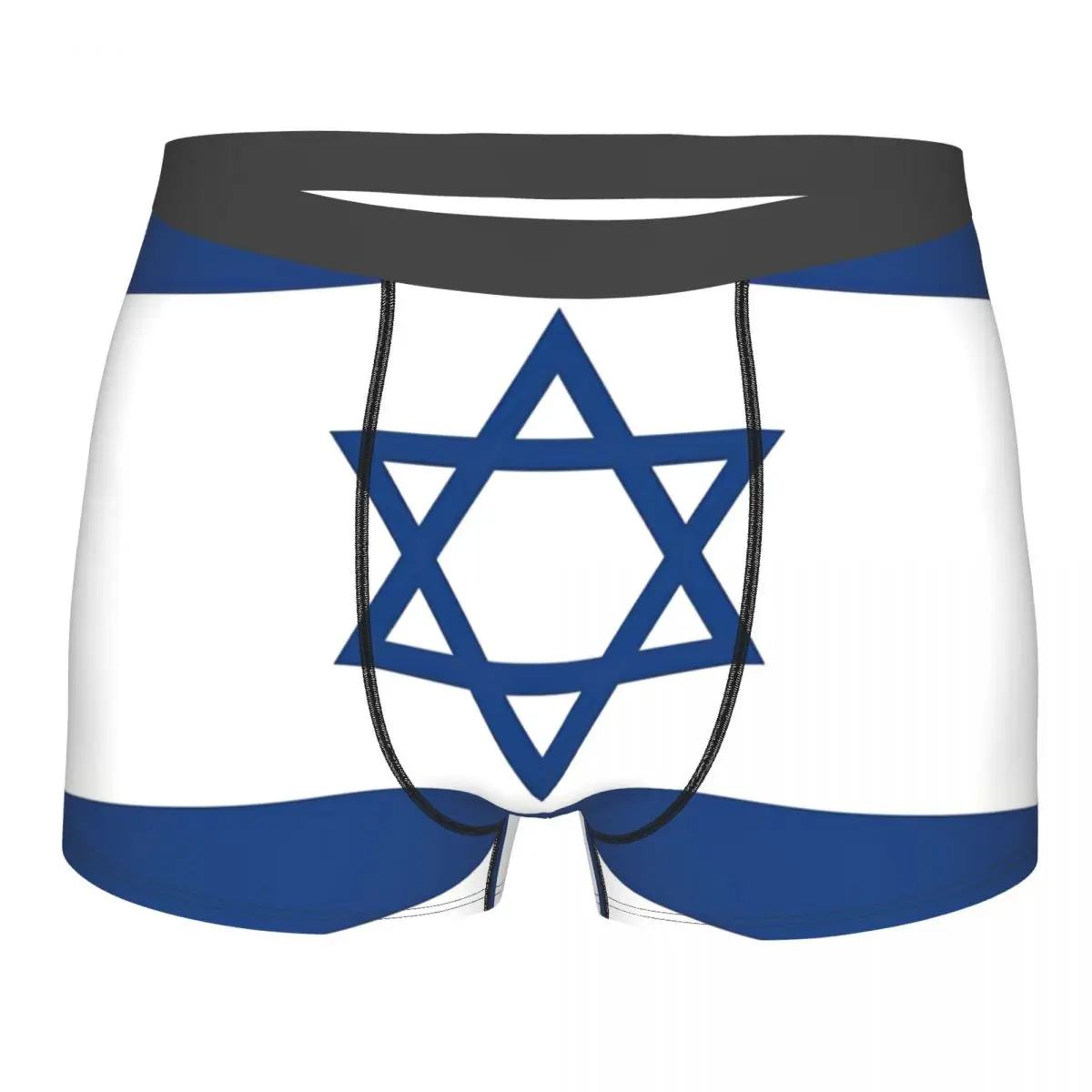 

Flag Of Israel Underpants Breathbale Panties Male Underwear Print Shorts Boxer Briefs