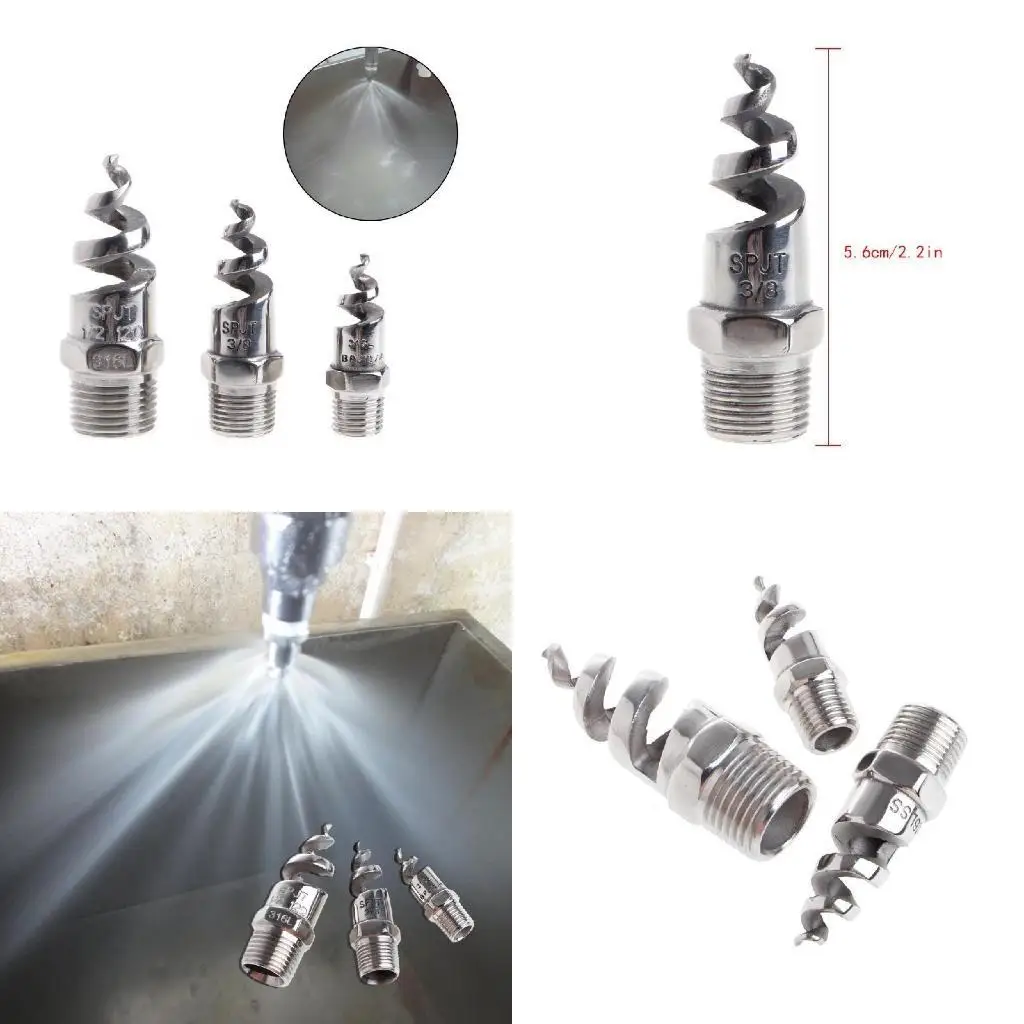 

G6KF 1/4" Stainless Steel Cone Atomization Nozzle Sprinkler Heads