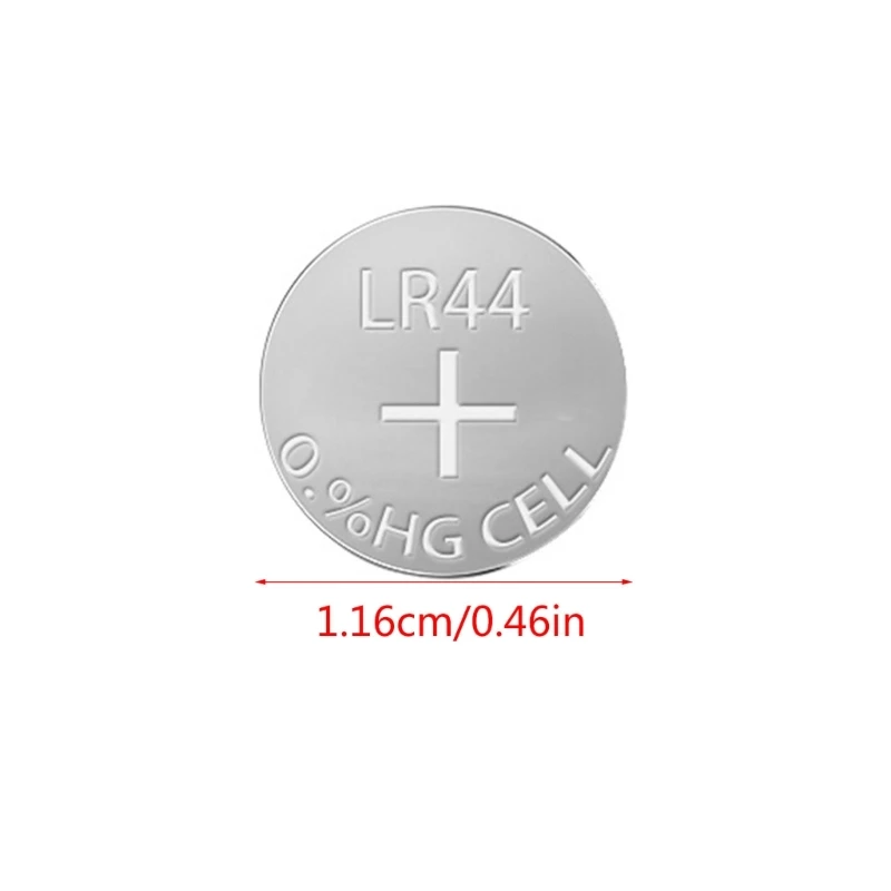 1.5 AG13/L1154/LR44 Lithium Battery Coin Cell Button Batteries for Low Power Devices Electronics (Pack of 10/20pc)