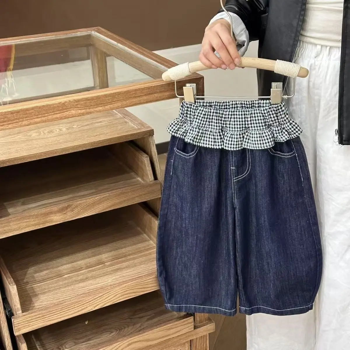 Korean Children's Clothing Thin Soft Kids Summer Pants New Spring Autumn Girls Fashionable Versatile Casual Trousers 2-10Y