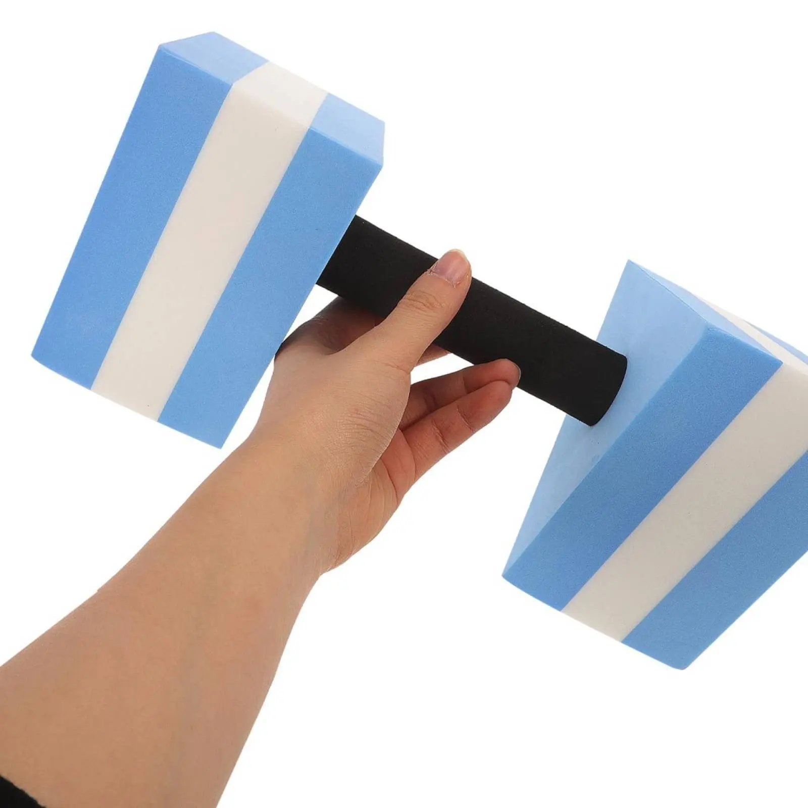 Triangle Water Dumbbell Easy to Grip EVA Water Dumbbell Lightweight Water Jogging for Children, Swimming Training Pool view 3