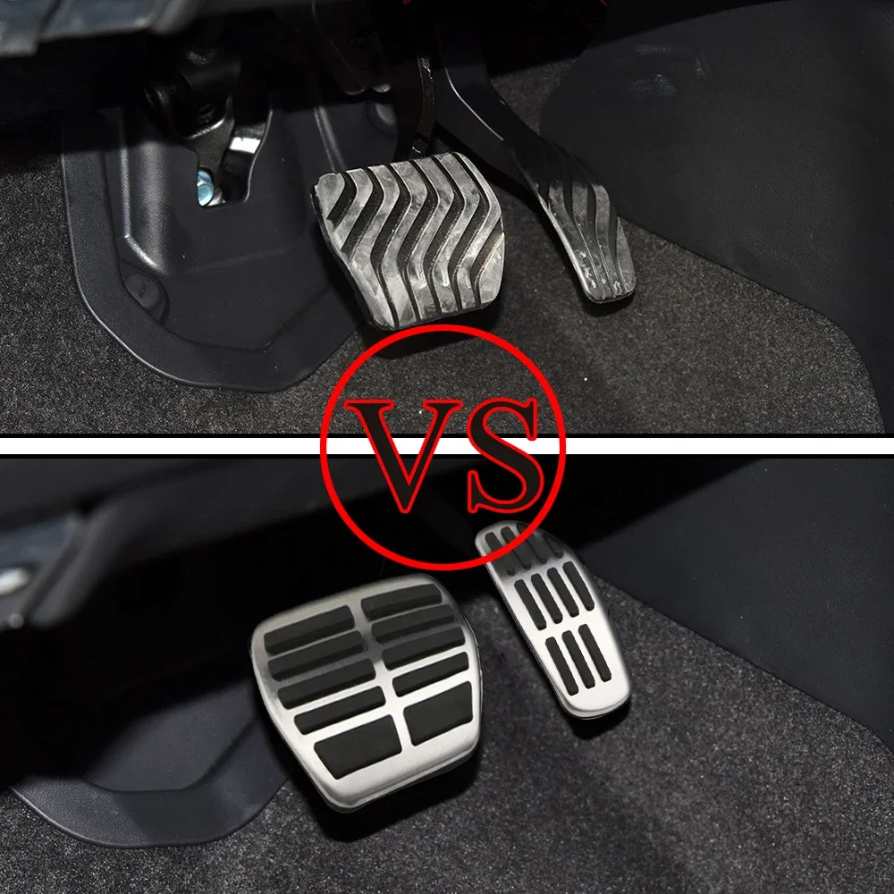 Car Gas Brake Pedal Cover Fit for Nissan X-Trail Xtrail Rogue T32 Qashqai Sport J11 Kicks for Renault Koleos Kadjar Samsung QM6