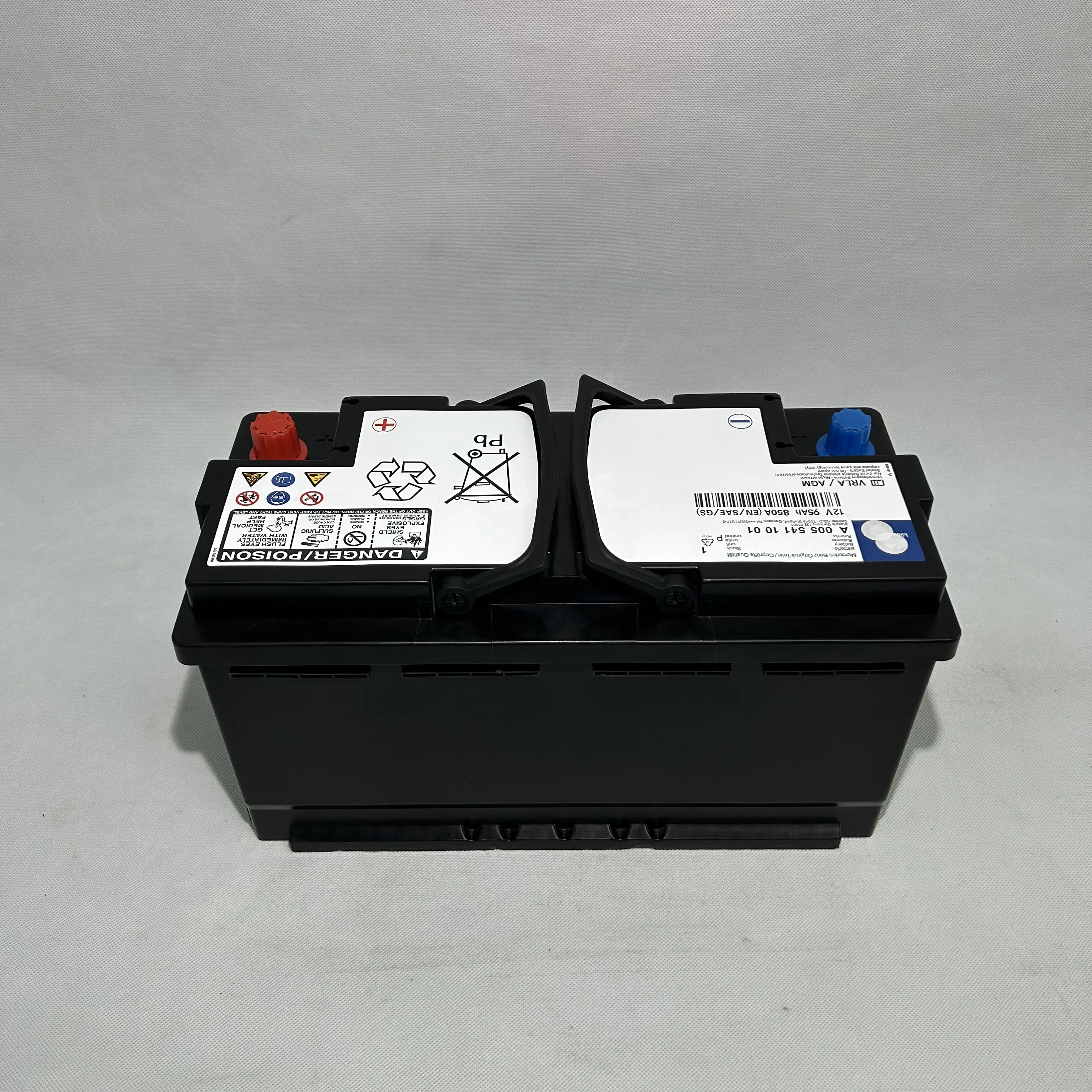 For hot selling cars Mercedes Benz DIN95-SMF 12v 95ah maintenance-free car battery 95ah lead-acid AGM car battery 0055411001