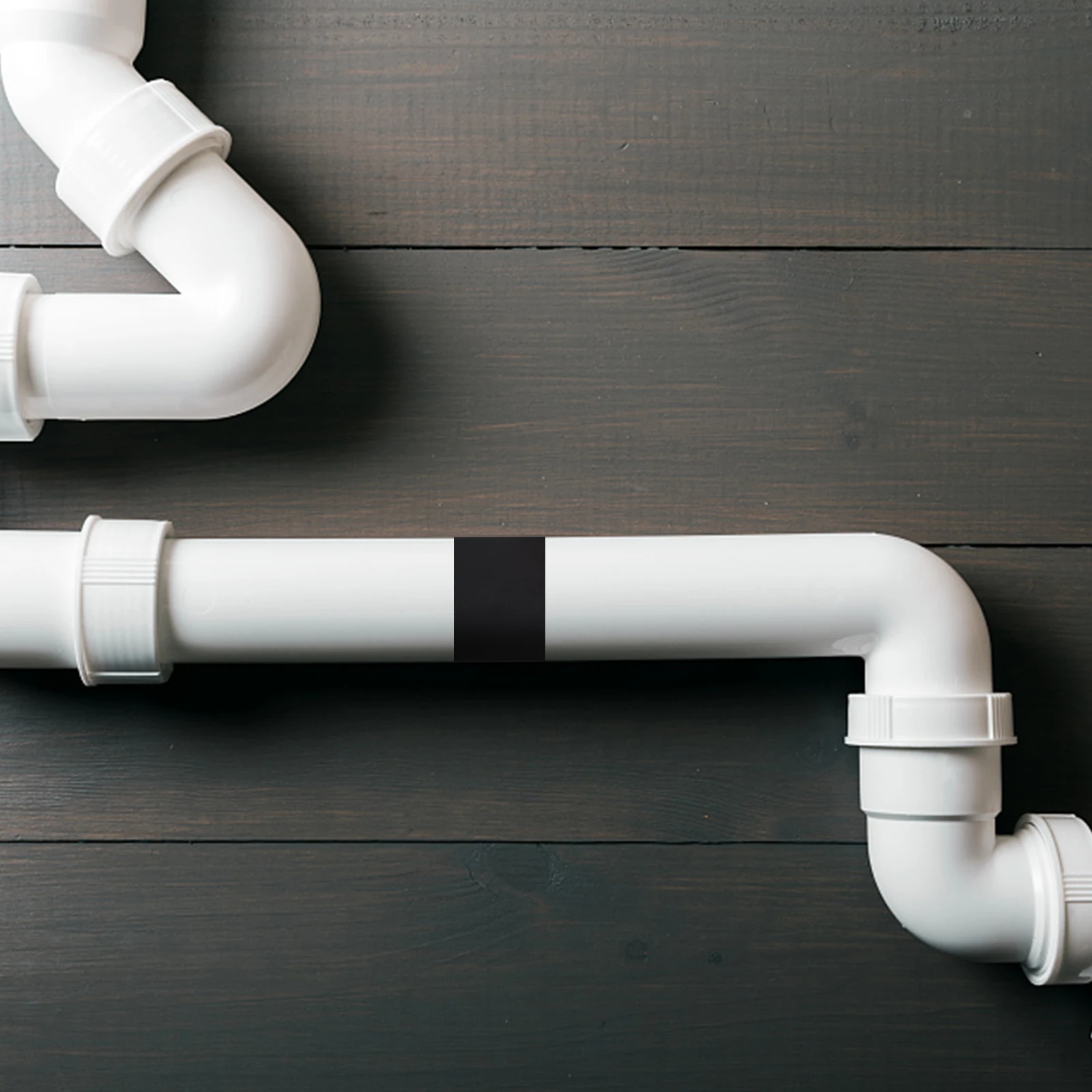 

2pcs PVC Tape Leak Pipeline Seal Tape Repair Pipeline Sealant Mending Water Pipe Sealing Roof Fixing Hardware