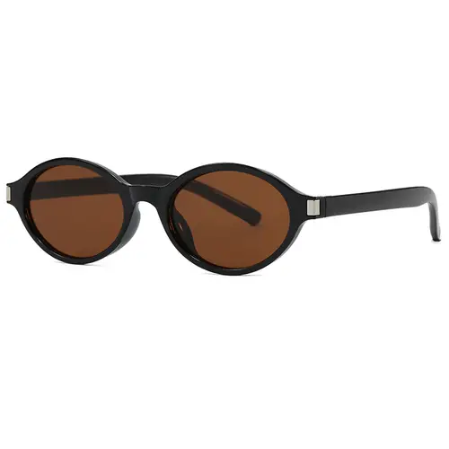 JNPCXI New Fashion Small Oval Sunglasses Women Shades UV400 Retro Punk Men Red Sun Glasses - Image 16