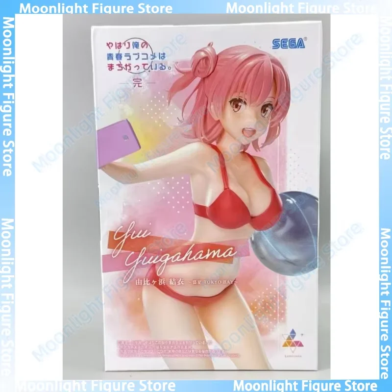 In Sega Luminasta Yukinoshita Yukin Yuigahama Yui Isshiki Iroha Midsummer Badpak Desktop Kute Anime Figuur Speelgoed Model