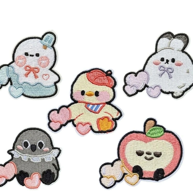 Love and Deespace Xavier Sylus Caleb Sweet and Cute Kawaii Expression Series Regalo con toppa in stoffa ricamata autoadesiva