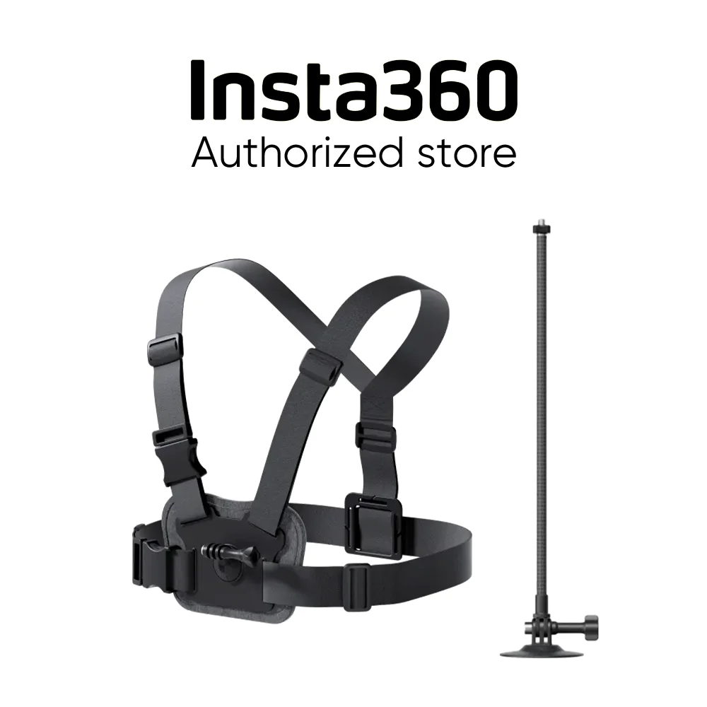 공식 및 오리지널 Insta360 스노우 키트, 독특한 관점, 겨울 스포츠 샷 레벨 업