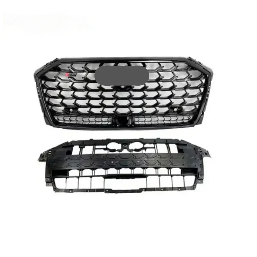 For A8 D5 Modification Grille Change To S8 Style Front Bumper Grill for Audi A8 Center Grills 2019-2023 tools