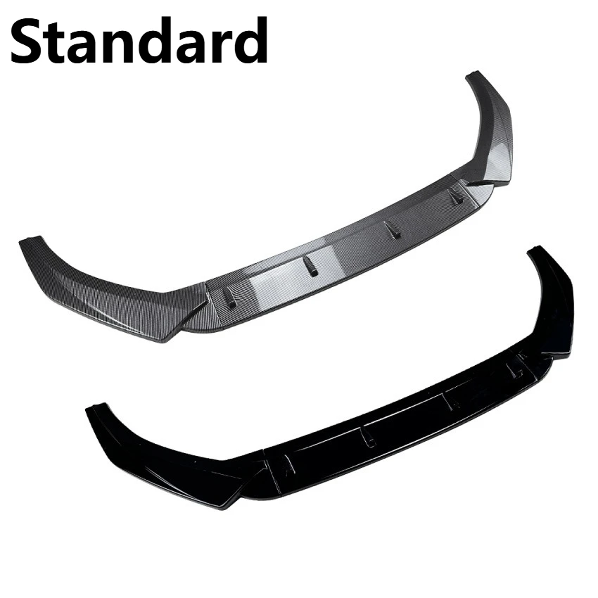 For Audi A3 S3 8V Standard TDI TFSI Saloon / Sportback 2013 2014 2015 2016 Front Bumper Spoiler Splitter Lip Diffuser Body Kit view 6