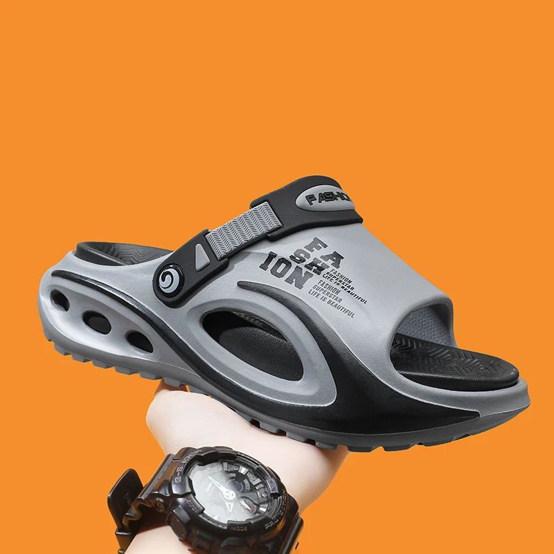 

Men's New Summer Style Thick-Soled Outdoor Dual-Use Beach Sandals and Slippers