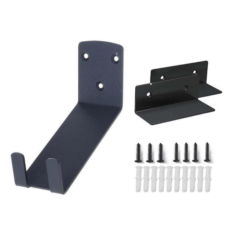 Versátil Rack gancho parede para pedais Fácil instalar suporte parede, perfeito para salas estar quartos