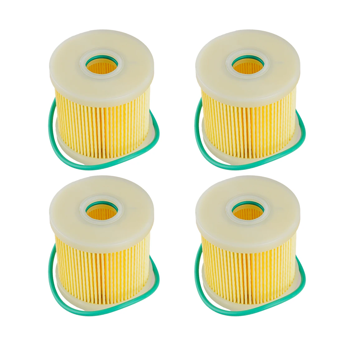 4pcs Water Separating Fuel Filter Element with Washer Fit for Heavy Duty Outboard 90794-46871 90794-46913 90794-46911