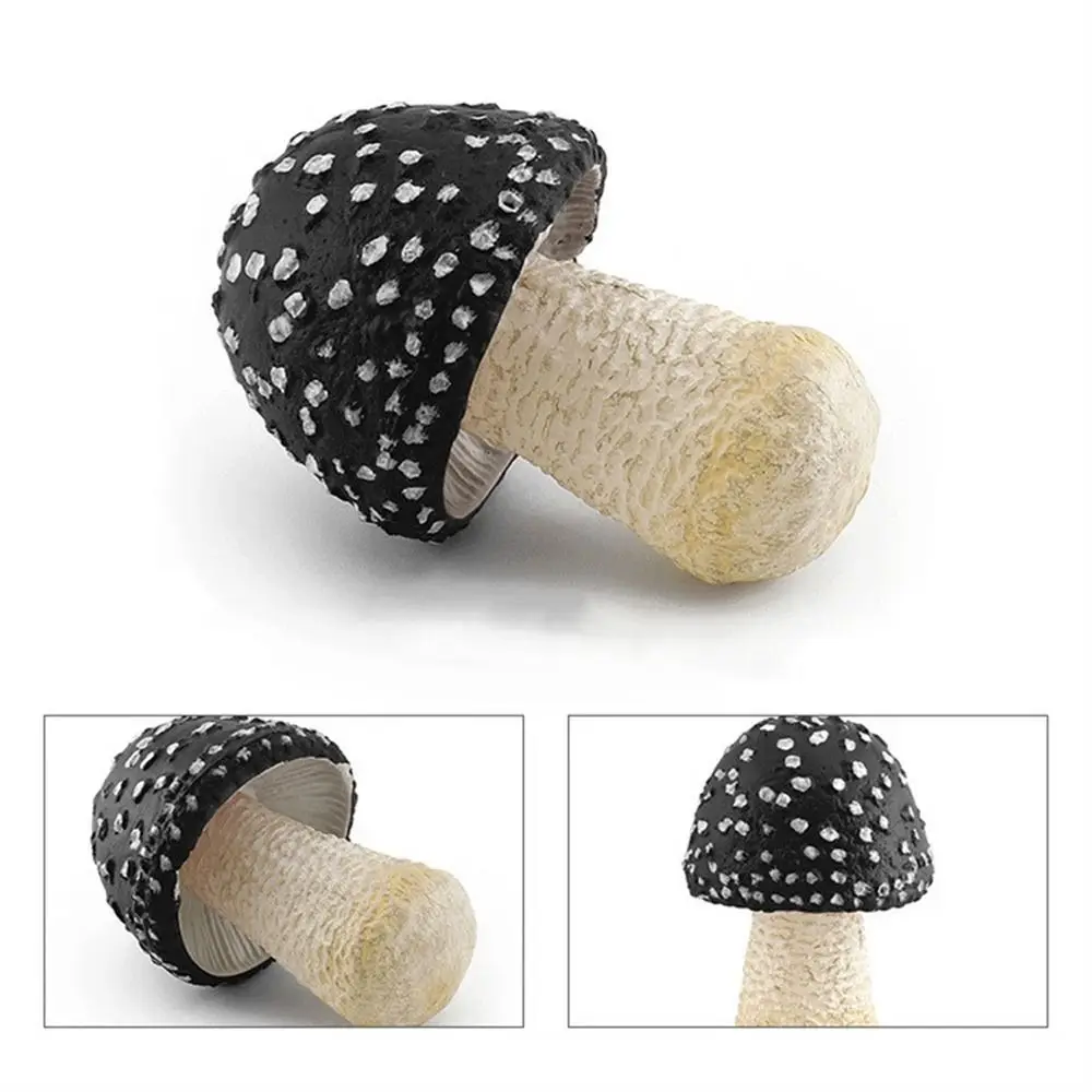 Vegetable Model Fungus Figurines Matsutake Oyste Landscape Miniatures Simulation Mushroom Artificial Pleurotus Fungus Model