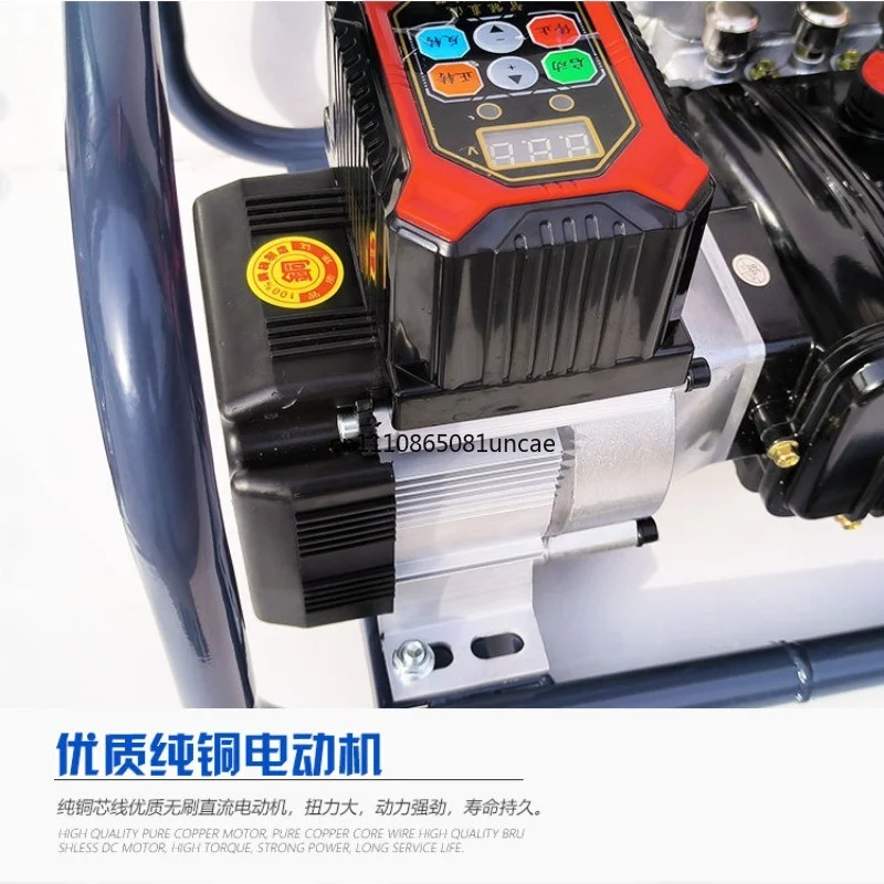 48V60v72v Electric High-pressure Spray Dispenser Connected To Battery Car Landscaping Disinfection Agricultural Spray Machine
