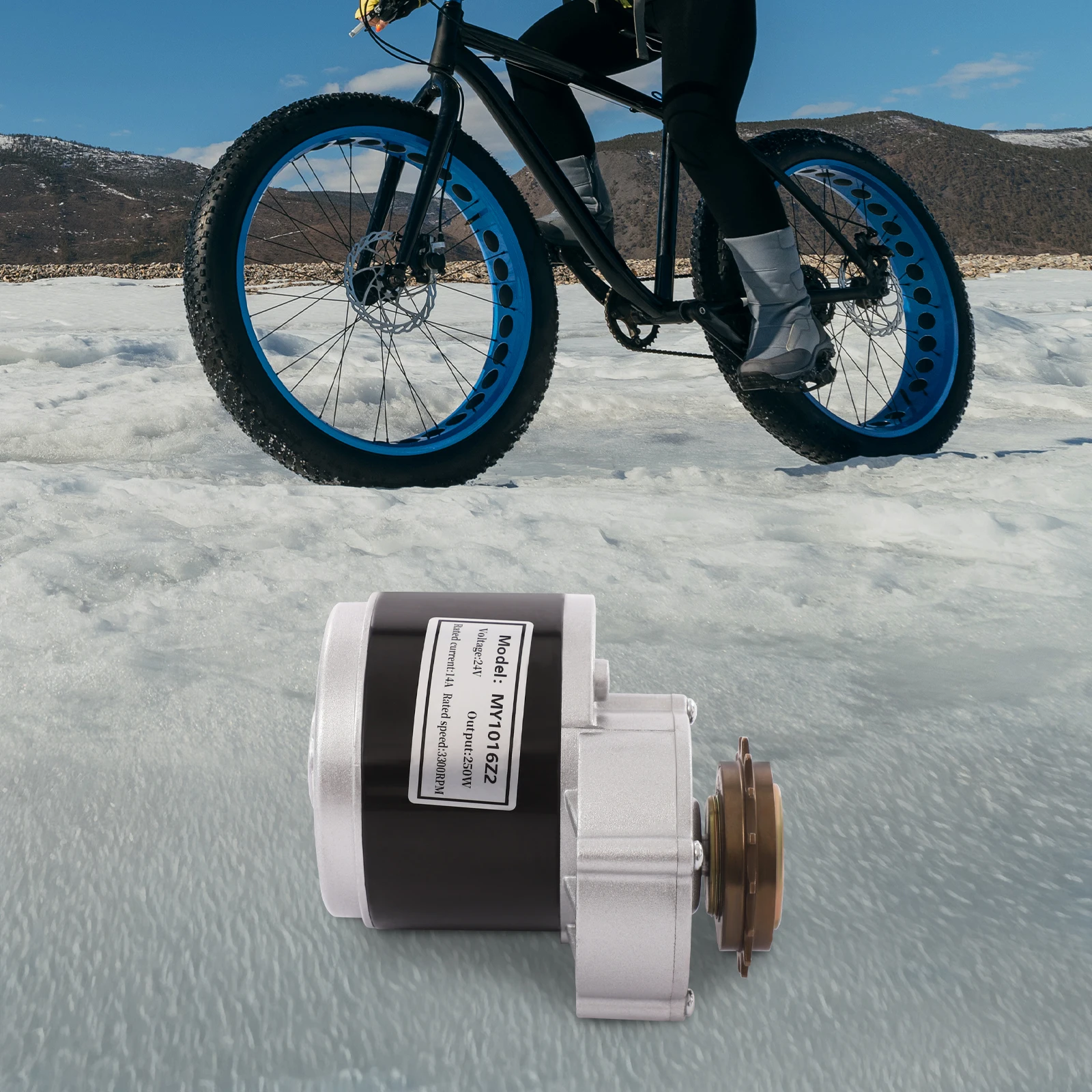 24 فولت 250 واط Fahrrad-Umbaukit Aus Eisen، Galvanisiert المضاد للتآكل، Trag uqigus Bis 264.55Lbs، For DIY-Elektrofahrrad-Project