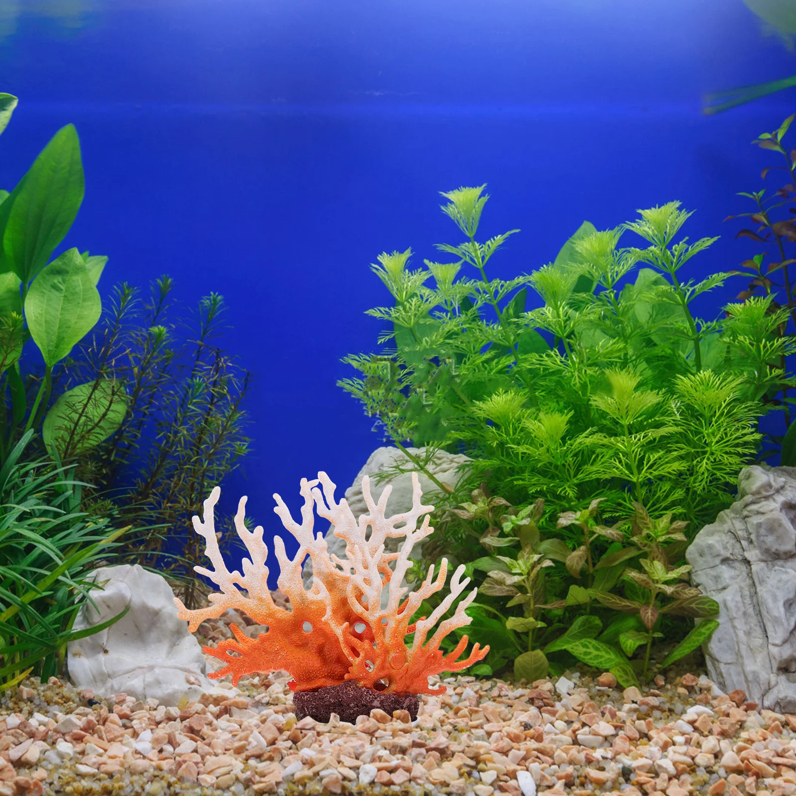 

Coral Reef Ornament Resin Fish Tank Decor Easy Clean Maintain Perfect Habitat for Tiny Fish Aquarium Accessories