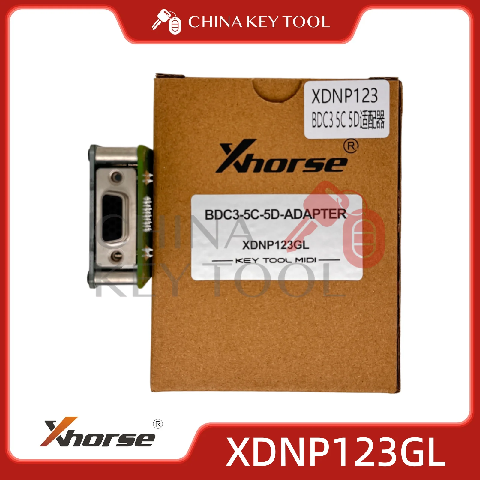 Original Xhorse XDNP123GL BDC3 5C 5D Adapter for KEY TOOL MIDI Supports BMW BDC2 BDC3 Smart Key Clone & VW Audi 5C 5D IMMO Data view 3