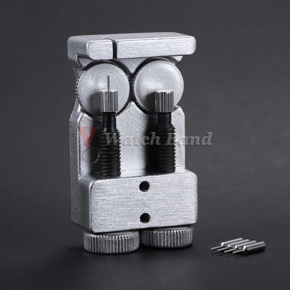 Watchband Link Pin Tool Metal Watch Repair Tool Adjusting Watch Strap Tool with Watch Pin 2 in 1 Bracelet Remover Easy To Remove