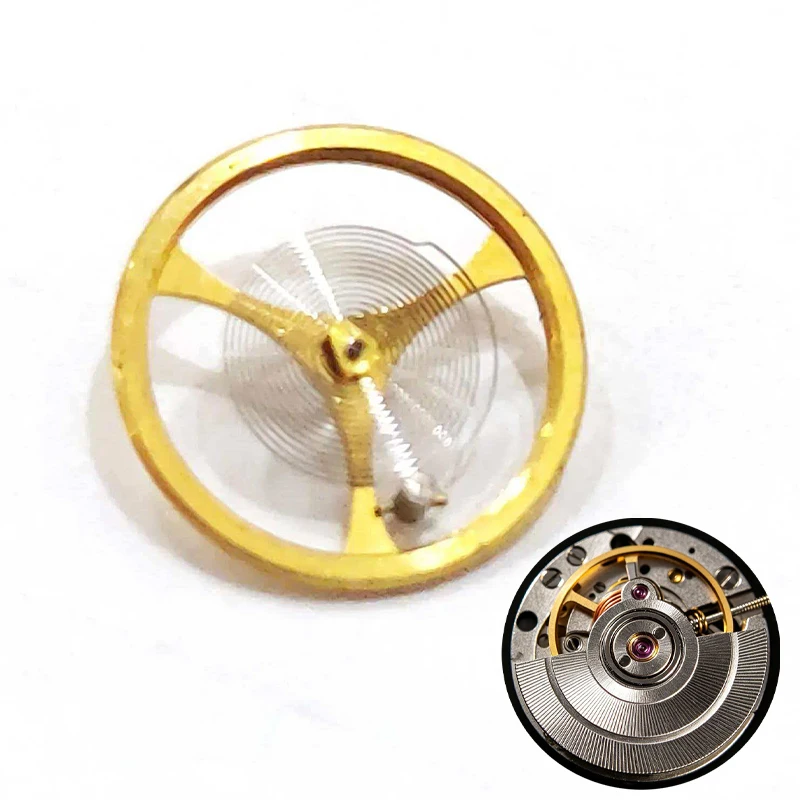 

1PCS Watch Accessories Suitable Fits 46941 46943 Movement Full Swing Balance Wheel With Hairspring Mechanical Watch Repair Parts