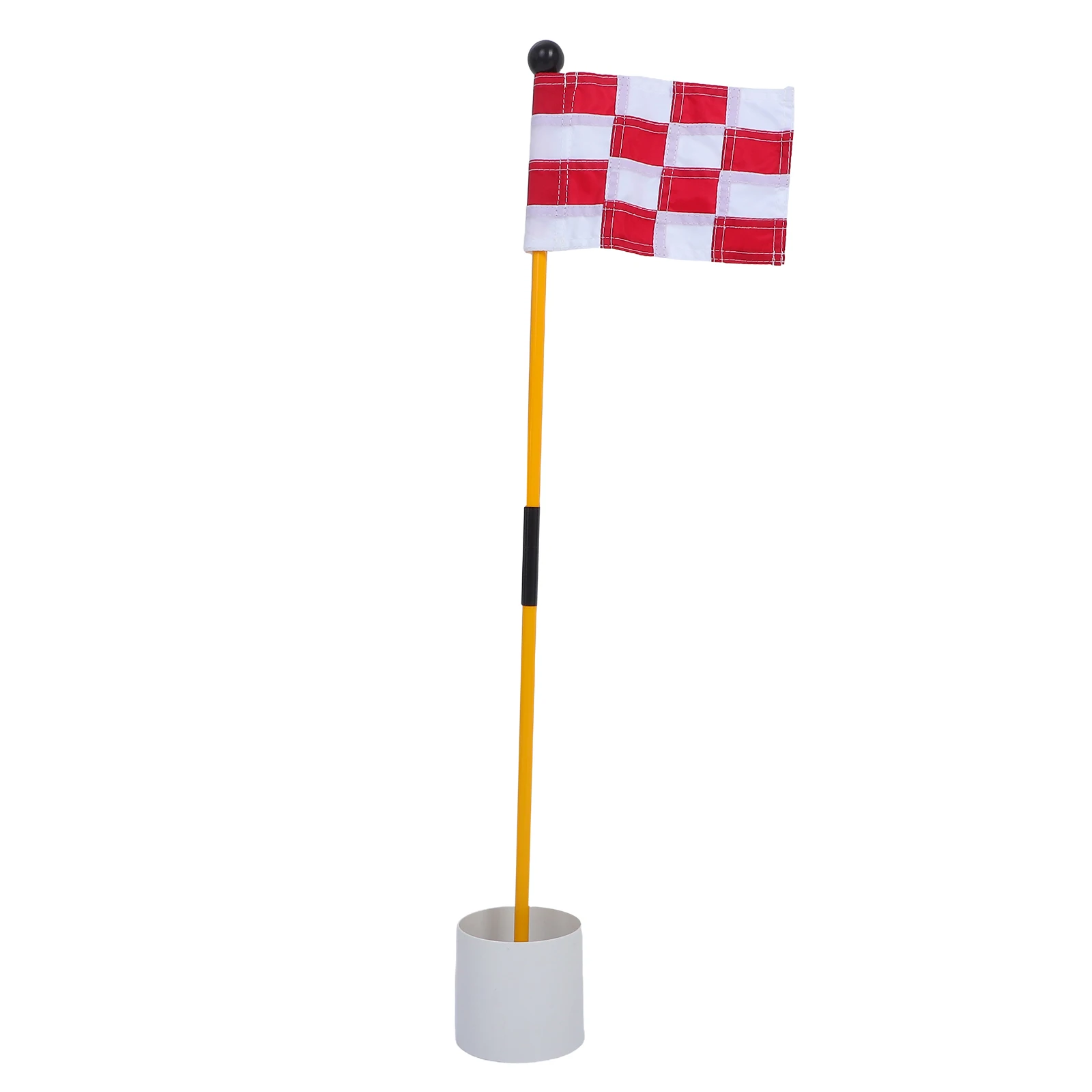 

Flagpole Set Training Flags Durable Outdoor Golf Practice Equipment Enhance Accuracy Easy Setup Drainage Hole
