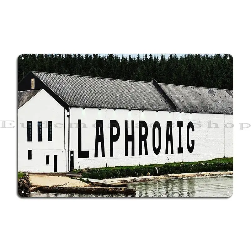 Laphroaig Distillery Metal Sign Pub Printing Wall Decor Party Wall Pub Tin Sign Poster