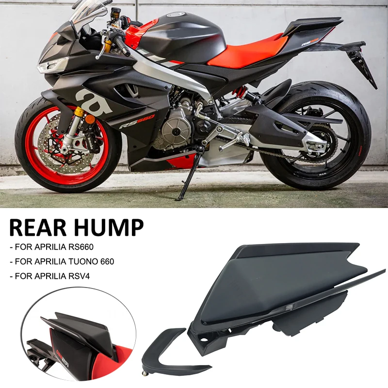 

FOR Aprilia RS660 RS 660 Tuono 660 2020- RSV4 2021- Motorcycle Passenger Pillion Rear Seat Cover Fairing Seat Cowl Hump Spoiler