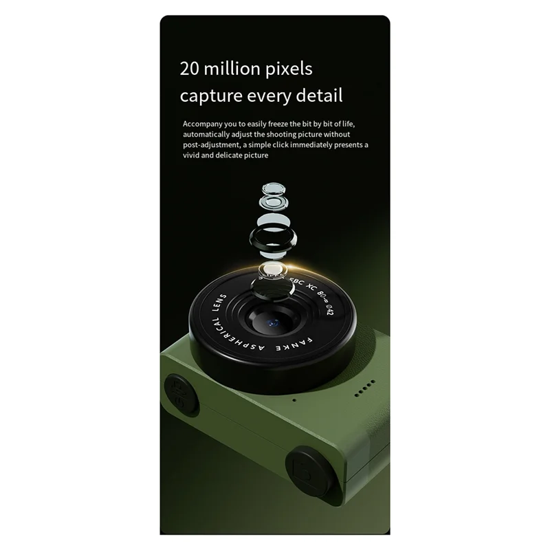 AT12 A5 Kamera Digital Kecil Kamera Titik Fotografi Mainan Natal untuk Anak-anak Hadiah Tahun Baru Camcorder